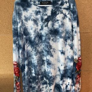 Eivil Regime tie dye long sleeve shirt Size: L